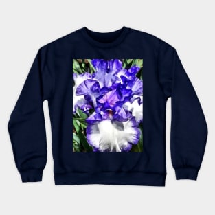 Classic Look Iris Closeup Crewneck Sweatshirt